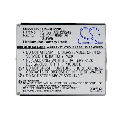 Bsc Preferred Sharp SH-06A SH-07A Mobile Phone Replacement Battery CS-SH220SL